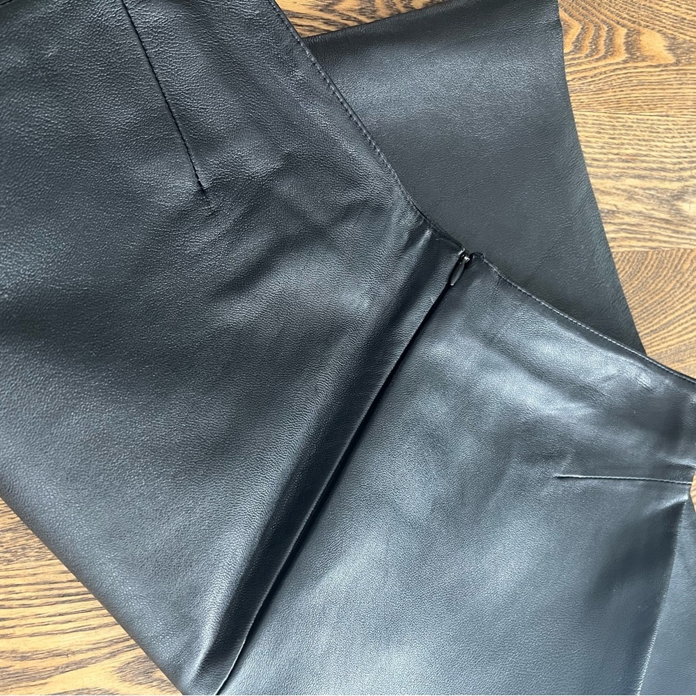 Wilsons Leather Black Pencil Skirt - Picture 4 of 8